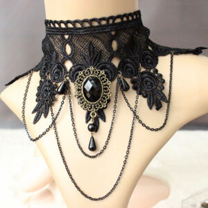 Elegant Witch's Party Choker