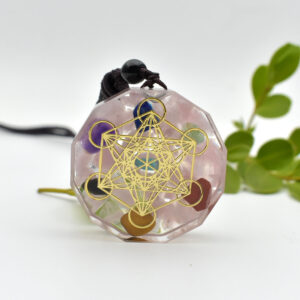 Orgonite Wizard's Witch's Talisman Pendant Spell Focus