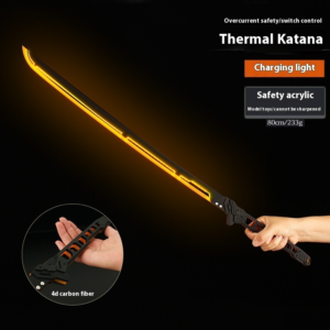 Thermal Energy Samurai Sword Luminous Scifi Prop