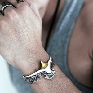 Nordic Viking Eagle Bracelet Bangle