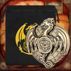 Dragon Spinner-style Mechanical DND Dice Wheel